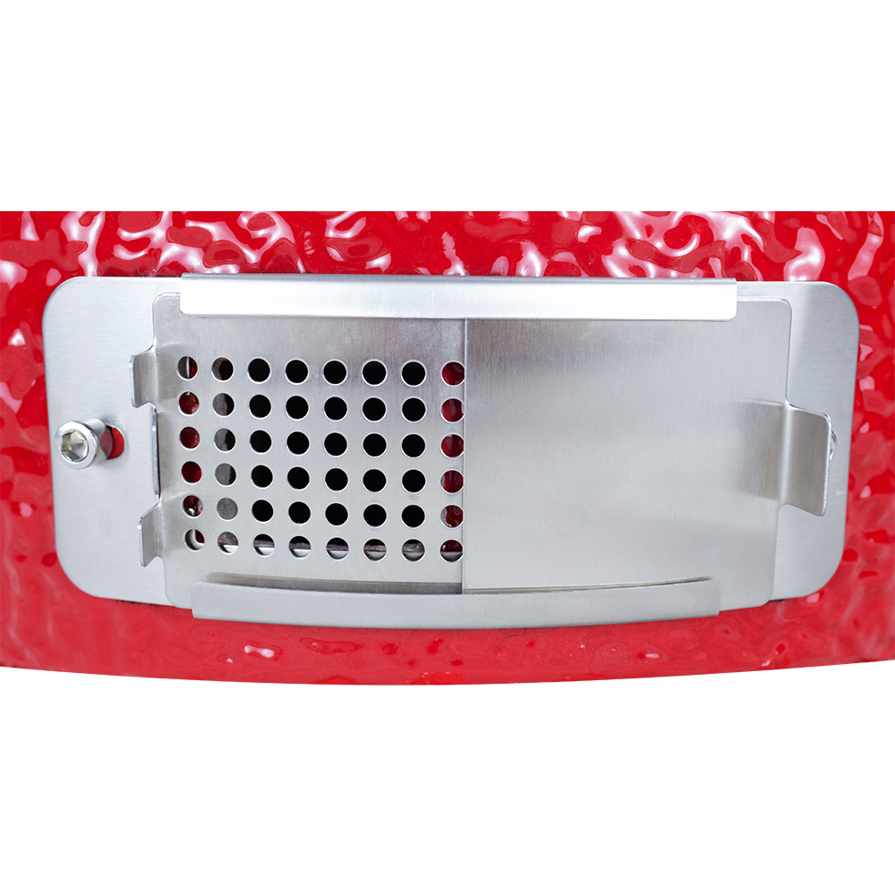 16" Tabletop Kamado Ceramic BBQ / Grill - Red