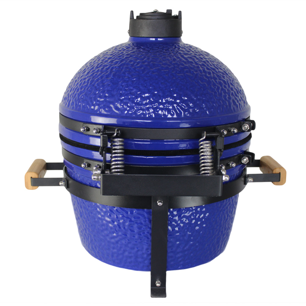 16" Tabletop Kamado Ceramic BBQ / Grill - Blue