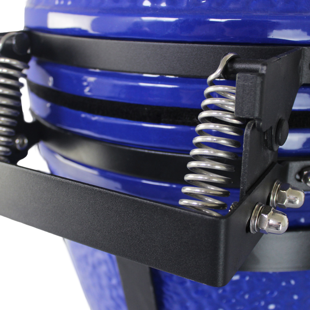 16" Tabletop Kamado Ceramic BBQ / Grill - Blue